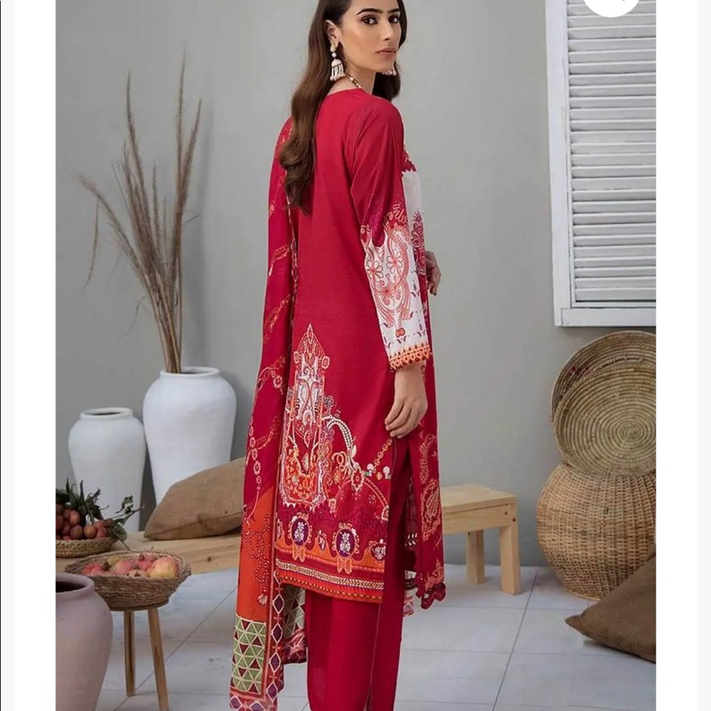 Pakistani 3 picec ladies full embroidery dress - Picture 2 of 7